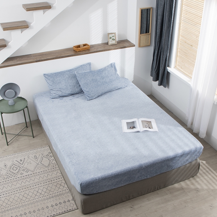 91家纺网 家纺一手货源 找家纺 （总）小米笠 2020新款牛奶绒单床笠