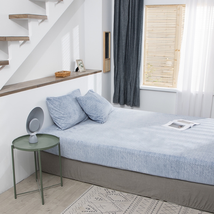 91家纺网 家纺一手货源 找家纺 （总）小米笠 2020新款牛奶绒单床笠