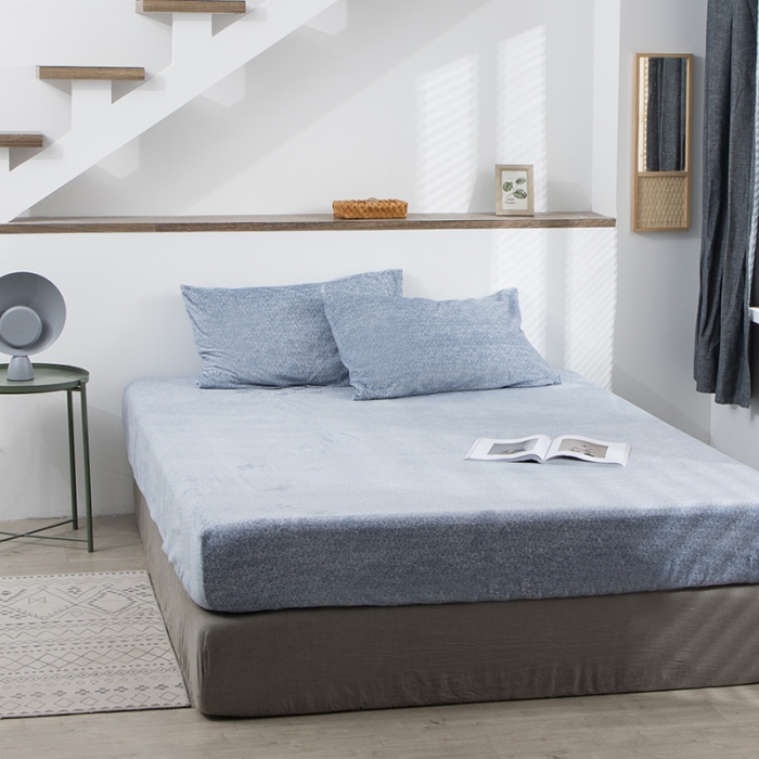 91家纺网 家纺一手货源 找家纺 （总）小米笠 2020新款牛奶绒单床笠