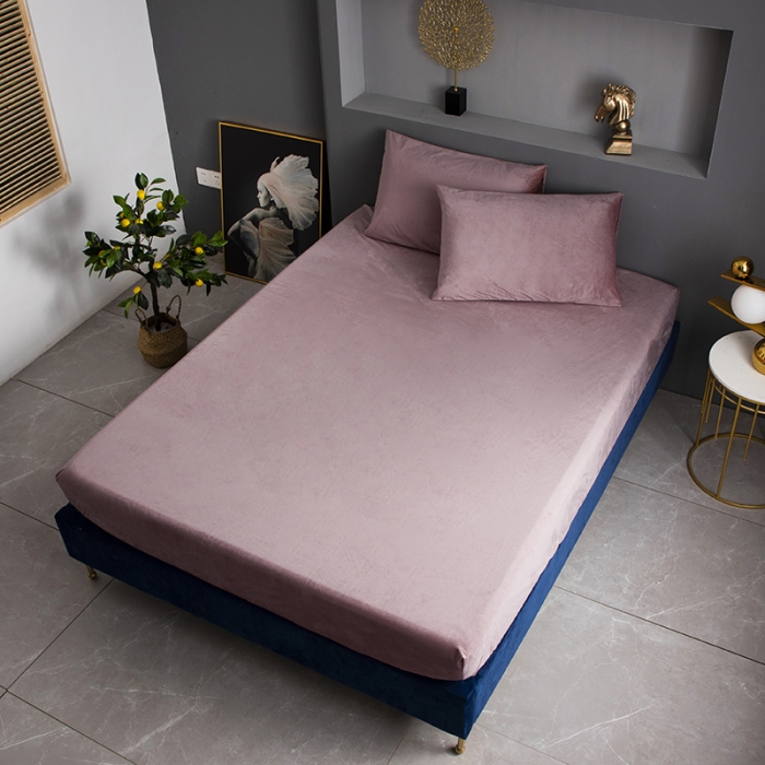 91家纺网 家纺一手货源 找家纺 （总）小米笠 2020新款宝宝绒单床笠