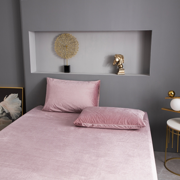 91家纺网 家纺一手货源 找家纺 （总）小米笠 2020新款宝宝绒单床笠