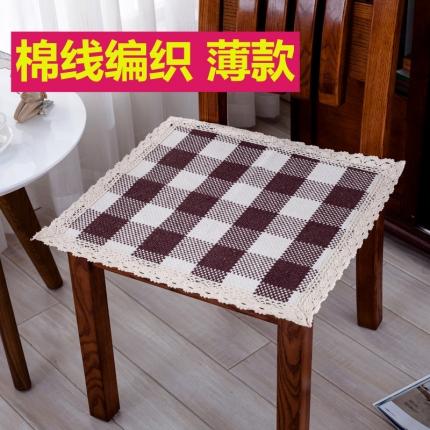 91家纺网 家纺一手货源 找家纺 （总）火星时代 2021防滑棉线编织椅垫坐垫座垫现货供应