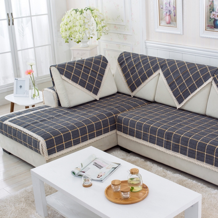 91家纺网 家纺一手货源 找家纺 火星时代 H-619意大利绒沙发垫套装 棉线编织-柳暗花明