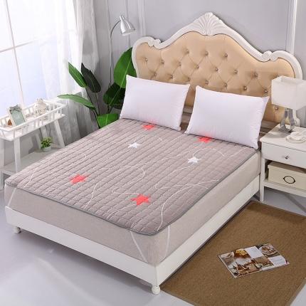 91家纺网 家纺一手货源 找家纺 床垫软垫家用保护垫防滑夏季薄款垫褥子垫被子双人可水洗折叠 五角星星