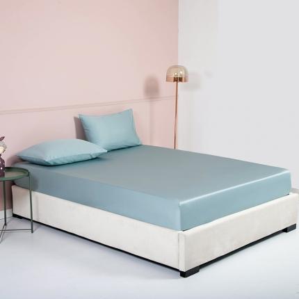 久典 2020新款60S长绒棉单品床笠 冰水蓝