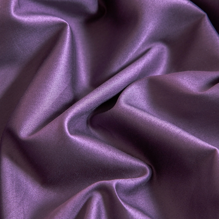 91家纺网 家纺一手货源 找家纺 久典 2020新款60S长绒棉单品床笠 魅惑紫