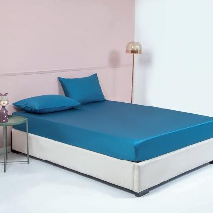 久典 2020新款60S长绒棉单品床笠 月光蓝