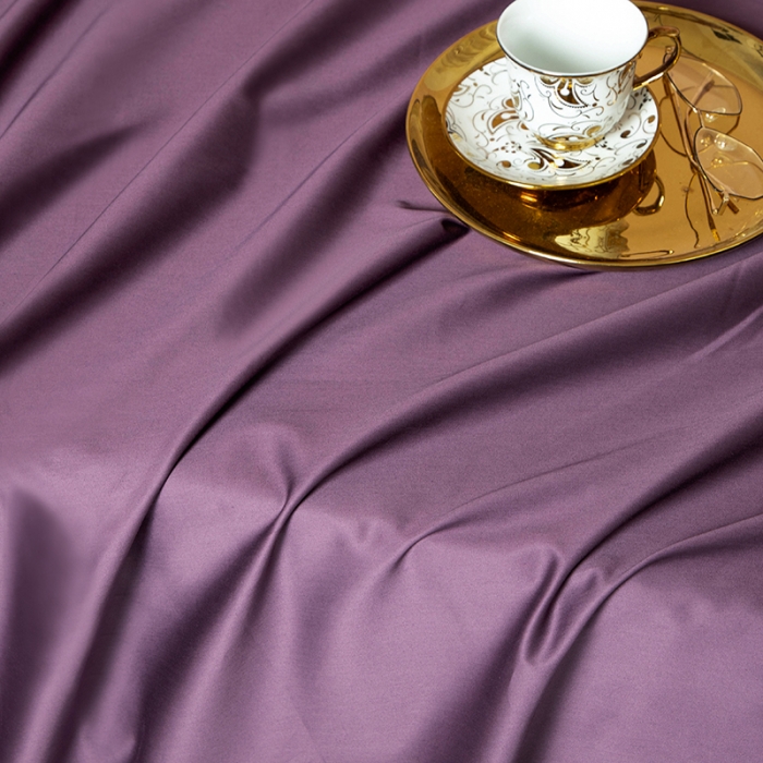 91家纺网 家纺一手货源 找家纺 久典 2020新款60S长绒棉单品床单 魅惑紫