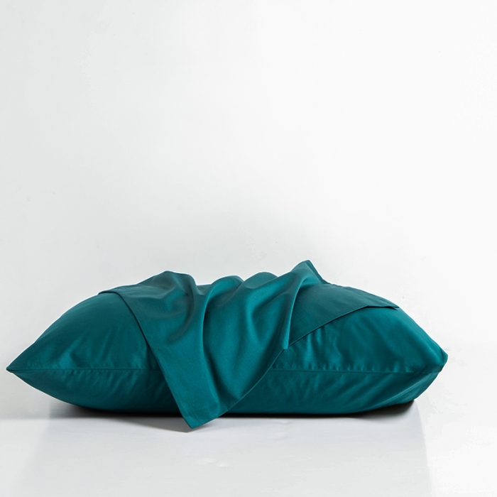 91家纺网 家纺一手货源 找家纺 久典 2020新款60S长绒棉单品床单 松花绿