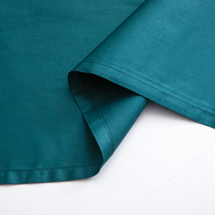 91家纺网 家纺一手货源 找家纺 久典 2020新款60S长绒棉单品床单 松花绿