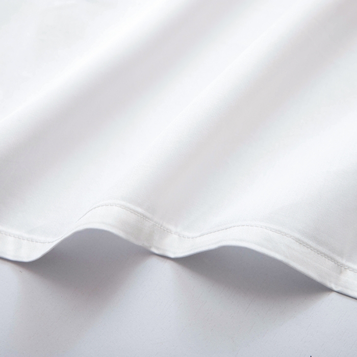 91家纺网 家纺一手货源 找家纺 久典 2020新款60S长绒棉单品床单 珍珠白