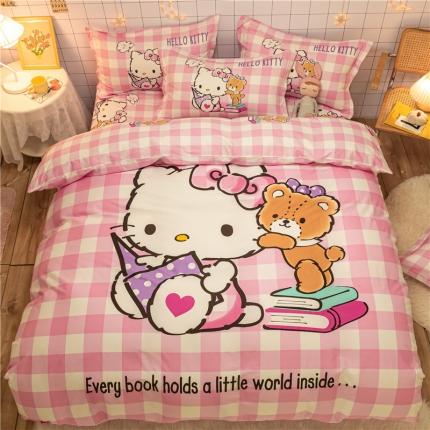 孩子王 2023新款正版授权全棉卡通印花四件套电子图 伙伴KT