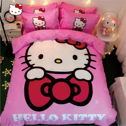 91家纺网 家纺一手货源 找家纺 （总）孩子王 2023新款正版授权全棉卡通印花四件套实拍图