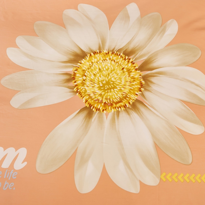 91家纺网 家纺一手货源 找家纺 雲归梦2020新款13372全棉大版四件套第二批冰心玉洁-桔