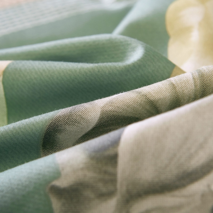 91家纺网 家纺一手货源 找家纺 雲归梦2020新款13372全棉大版四件套第二批春翠风情-绿