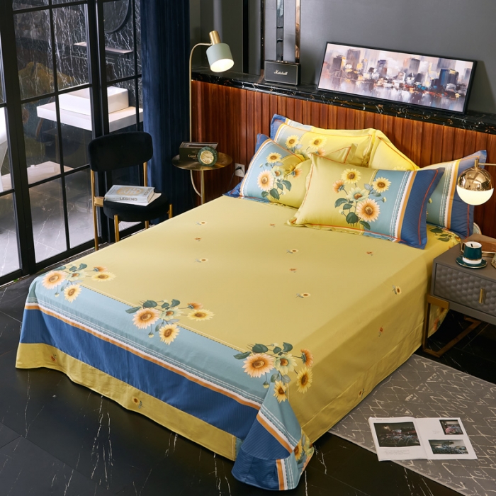 91家纺网 家纺一手货源 找家纺 雲归梦 2020新款13372全棉大版四件套第二批冬日暖阳