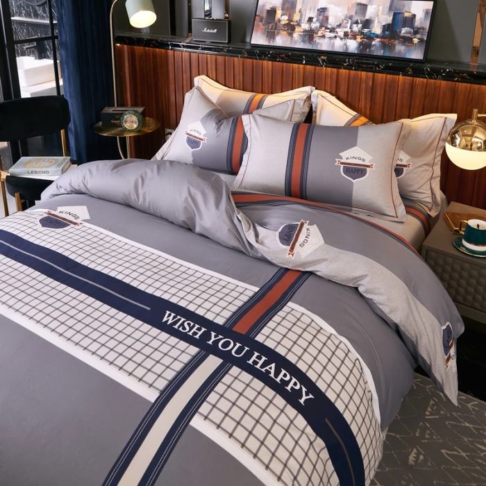 91家纺网 家纺一手货源 找家纺 雲归梦 2020新款13372全棉大版四件套第二批 帕克