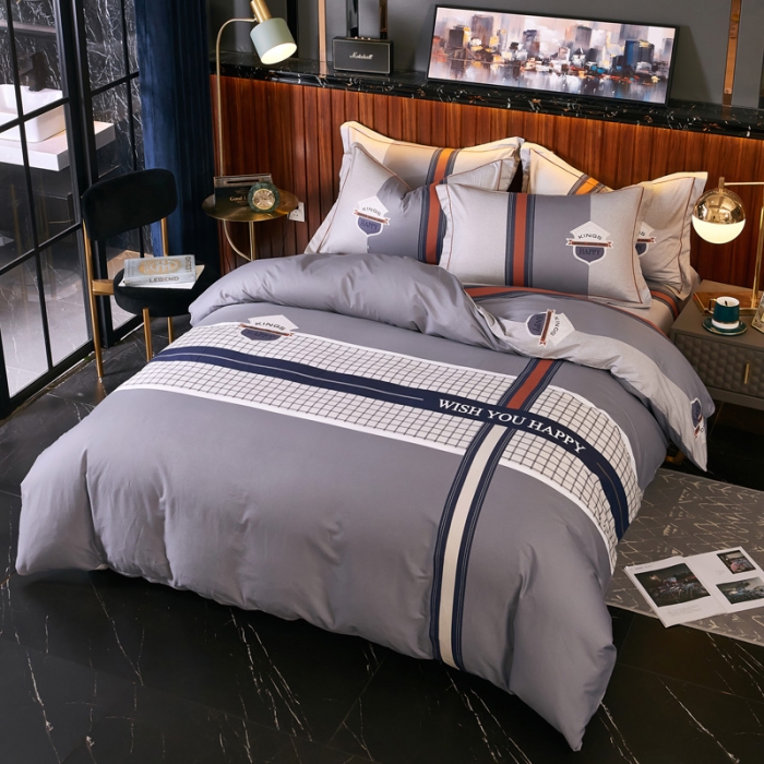 91家纺网 家纺一手货源 找家纺 雲归梦 2020新款13372全棉大版四件套第二批 帕克