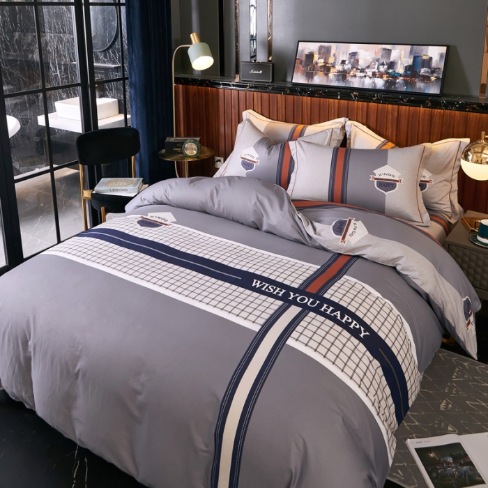 91家纺网 家纺一手货源 找家纺 雲归梦 2020新款13372全棉大版四件套第二批 帕克