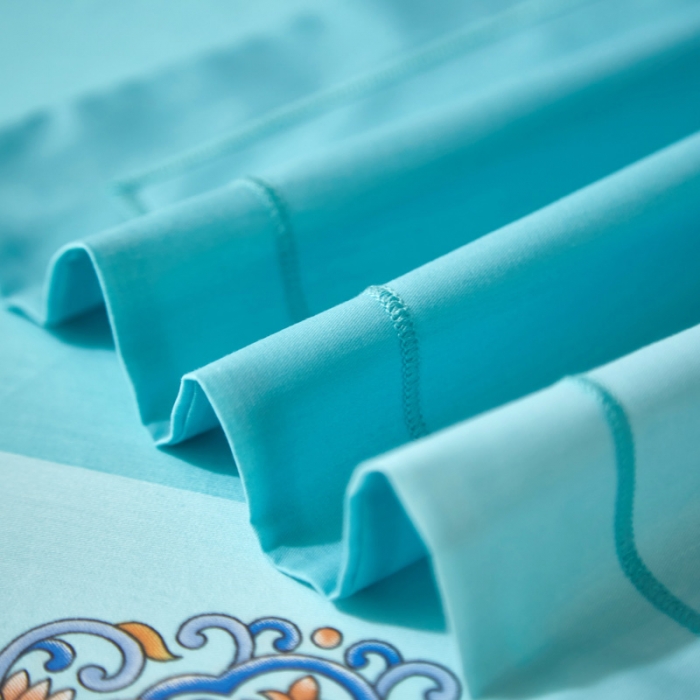 91家纺网 家纺一手货源 找家纺 雲归梦 2020新款13372全棉大版四件套第二批 长相思