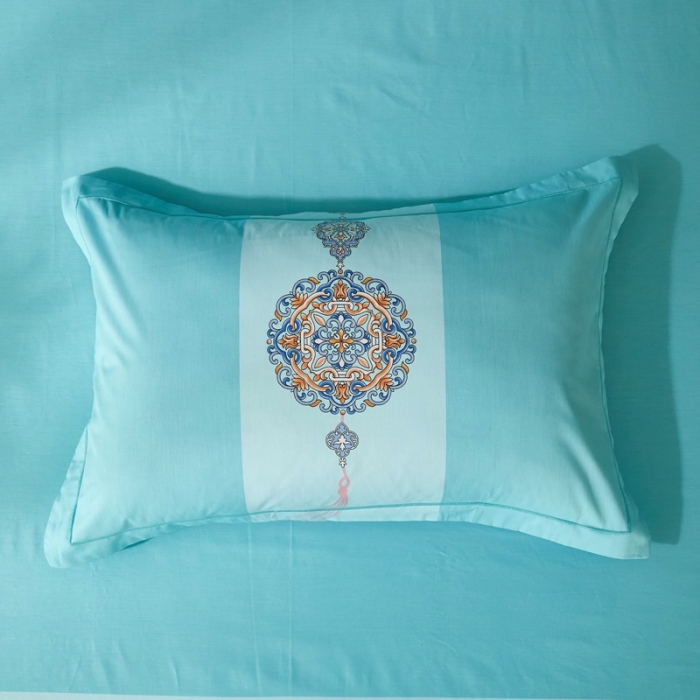 91家纺网 家纺一手货源 找家纺 雲归梦 2020新款13372全棉大版四件套第二批 长相思