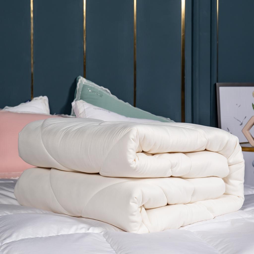 91家纺网 家纺一手货源 找家纺 （总）眠帛 2020新款乳胶大豆纤维被冬被保暖被子