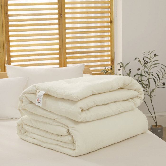 91家纺网 家纺一手货源 找家纺 （总）久典 2020新款40支原棉大豆被(春秋被冬被）