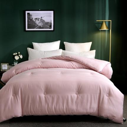 91家纺网 家纺一手货源 找家纺 朵美 2020杜邦纤维暖绒被 肉桂