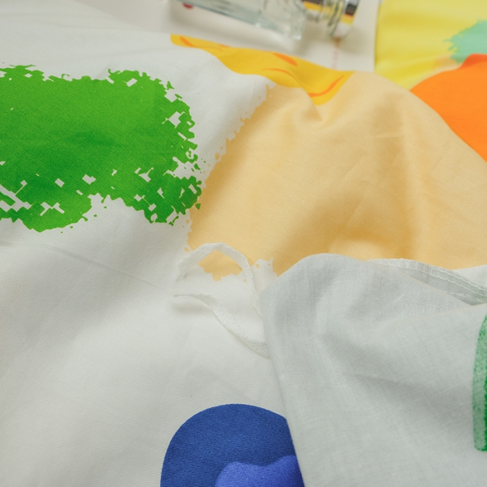 91家纺网 家纺一手货源 找家纺 尺素 2020新款全棉活性印花四件套墨染系列 初夏