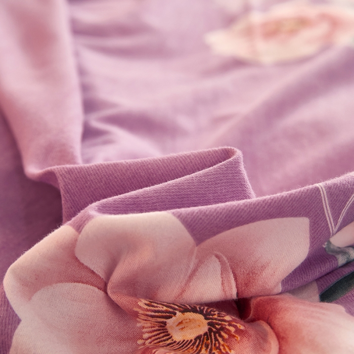 91家纺网 家纺一手货源 找家纺 雲归梦 2020新款全棉加厚磨毛四件套 花开倾城