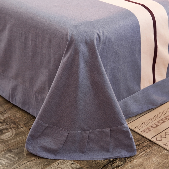 91家纺网 家纺一手货源 找家纺 雲归梦 2020新款全棉加厚磨毛四件套 一往情深