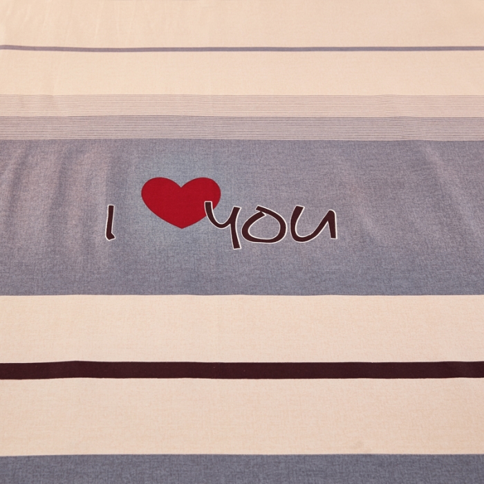 91家纺网 家纺一手货源 找家纺 雲归梦 2020新款全棉加厚磨毛四件套 一往情深