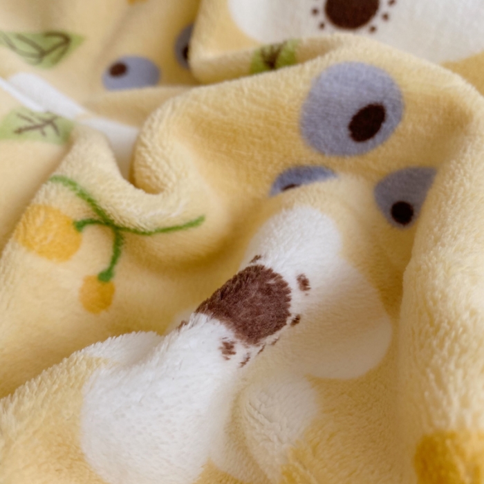 91家纺网 家纺一手货源 找家纺 萝莉家纺 2021新款多功能羊羔绒被套毯 洛克黄