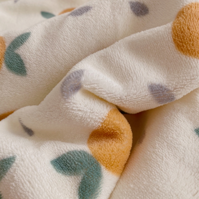 91家纺网 家纺一手货源 找家纺 萝莉家纺 2021新款多功能羊羔绒被套毯 小橘子