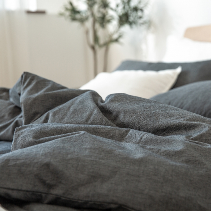 91家纺网 家纺一手货源 找家纺 （总）棉邦 2020新款全棉色织水洗棉四件套日式简约系列