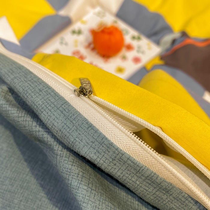 91家纺网 家纺一手货源 找家纺 琪格格 2022新款全棉加厚磨毛四件套 太空遨游