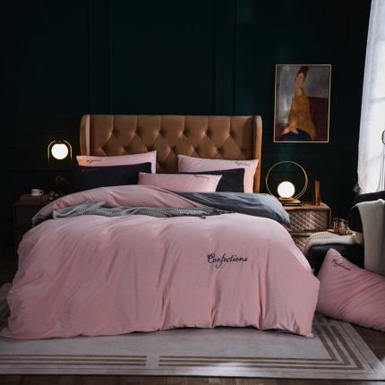 91家纺网 家纺一手货源 找家纺 （总）玖玖爱 2020新款提花绒四件套