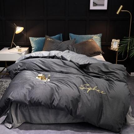 91家纺网 家纺一手货源 找家纺 （总）玖玖爱 2020新款提花绒四件套