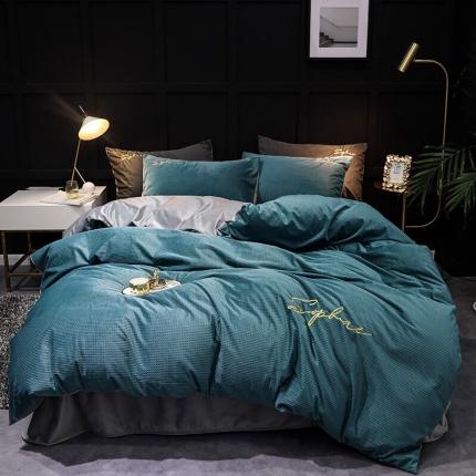 91家纺网 家纺一手货源 找家纺 （总）玖玖爱 2020新款提花绒四件套