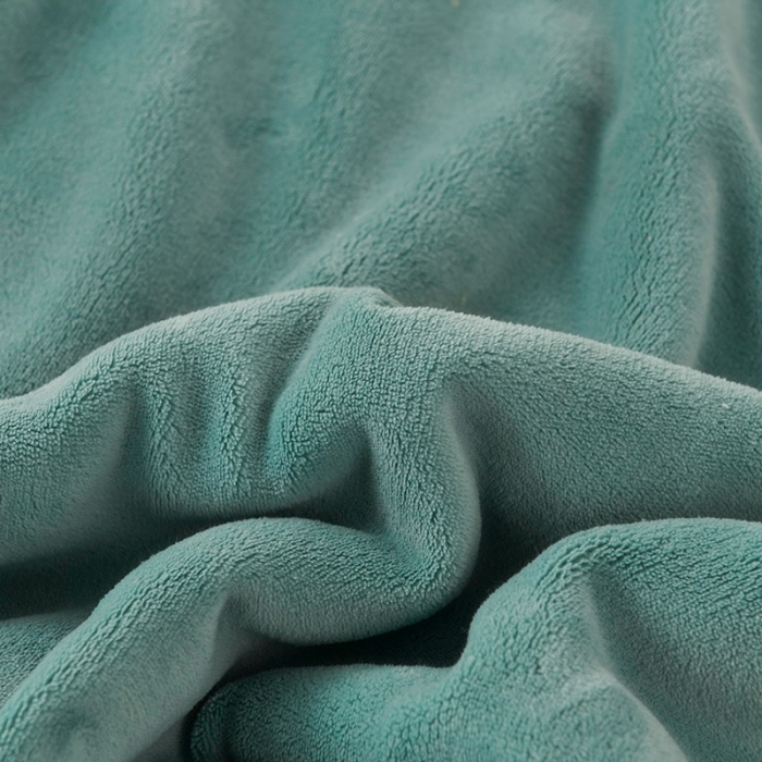 91家纺网 家纺一手货源 找家纺 朗莎家纺 2020新款羊羔绒+牛奶绒毛毯 神奇狗-湖蓝