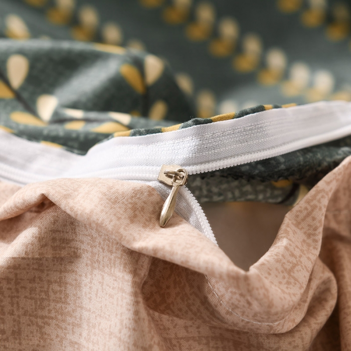 91家纺网 家纺一手货源 找家纺 赫然家纺 新款芦荟棉单品被套 生机盎然