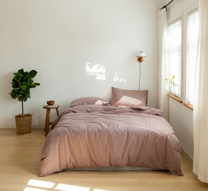 91家纺网 家纺一手货源 找家纺 云上2021 纯色水洗棉基础款新增5色