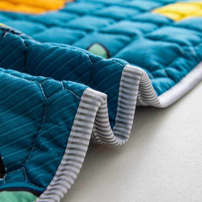 91家纺网 家纺一手货源 找家纺 圣比熊 防水枕套一对装双人枕套长枕套枕头套枕芯套翠绿色柠檬