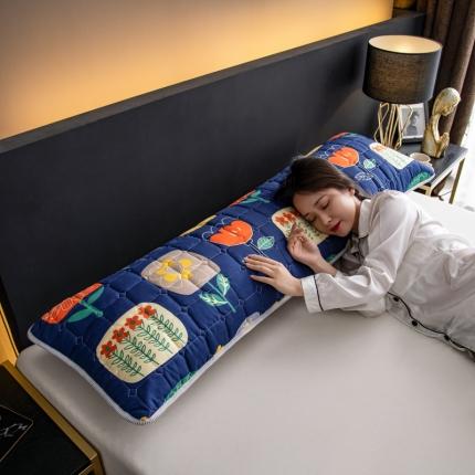 91家纺网 家纺一手货源 找家纺 圣比熊 防水枕套一对装双人枕套长枕套枕头套枕芯套加州地带