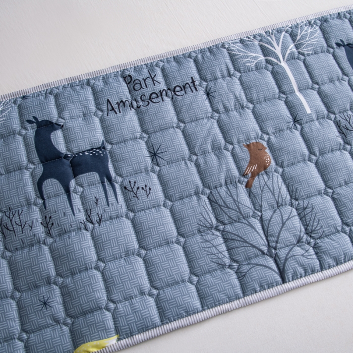 91家纺网 家纺一手货源 找家纺 圣比熊 防水枕套一对装双人枕套长枕套枕头套枕芯套深灰色-麋鹿