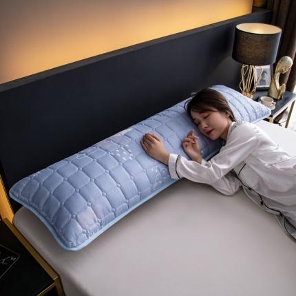 91家纺网 家纺一手货源 找家纺 圣比熊 防水枕套一对装双人枕套长枕套枕头套枕芯套撒娇云