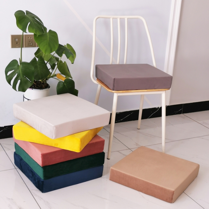 91家纺网 家纺一手货源 找家纺 （总）李帅家居糖果绒加厚荷兰绒海绵坐垫定制保暖坐垫实木沙发垫飘窗垫