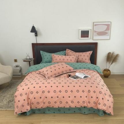 91家纺网 家纺一手货源 找家纺 （总）棉生活 2022新款全棉铂金棉小资系列四件套