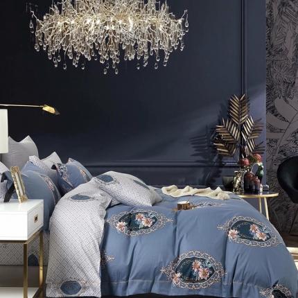 91家纺网 家纺一手货源 找家纺 (总1)棉生活新款40S臻棉四件套