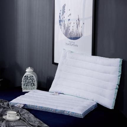 91家纺网 家纺一手货源 找家纺 萌番宝 2020新款全棉舒适低枕 低枕绿48x74cm/只